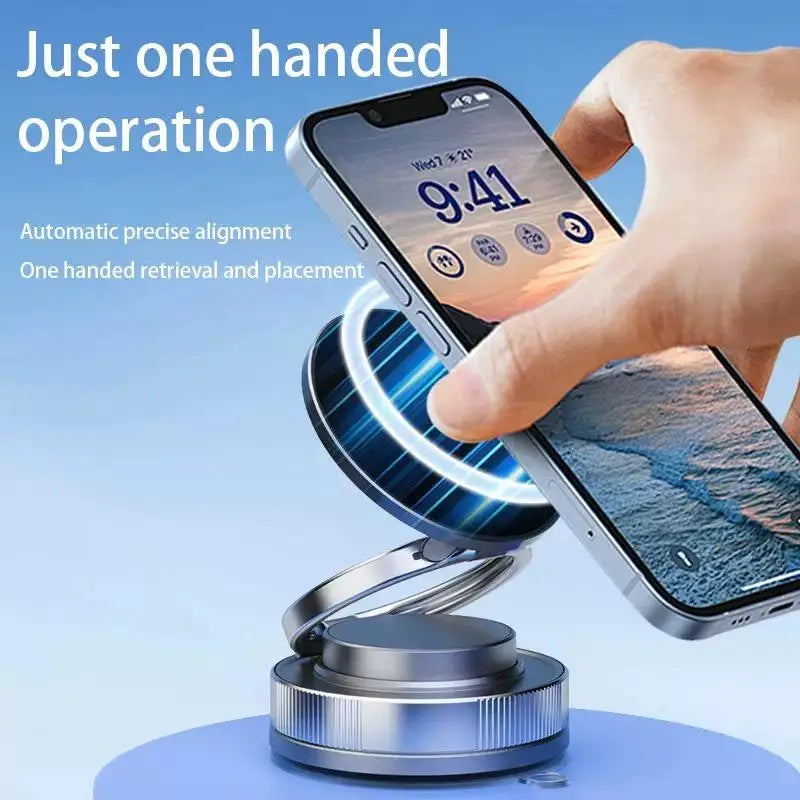 Orbihold 360 rotating phone stand front view