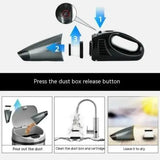 Orbihold Portable Wireless Car Vacuum Cleaner with Strong Suction