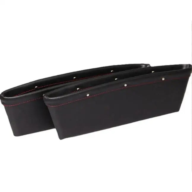 car seat gap organizer installed in vehicle