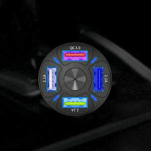 Quick Charge car charger for smartphones and tablets