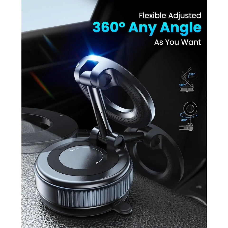 360 degree adjustable magnetic car mount