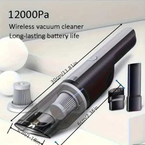 Portable vacuum cleaner with brushless motor technology