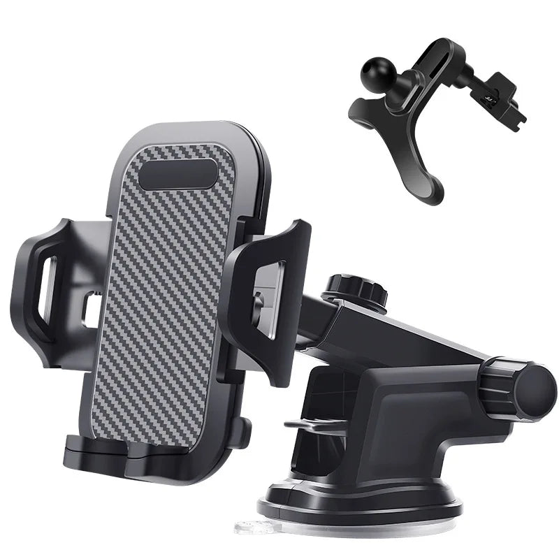 Orbihold 2-in-1 car phone mount for dashboard and windshield