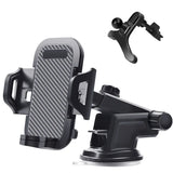 Orbihold 2-in-1 car phone mount for dashboard and windshield