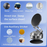 Foldable Orbihold magnetic phone holder with adjustable viewing angles