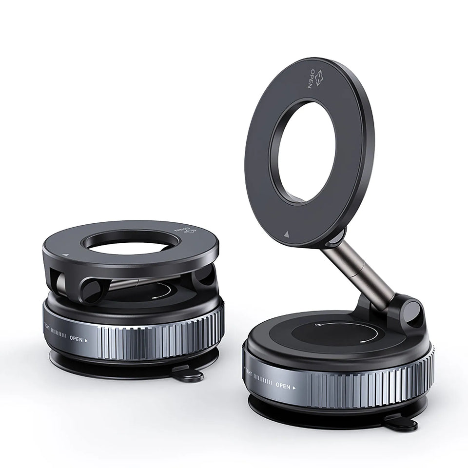 Orbihold magnetic mount securely holding a smartphone