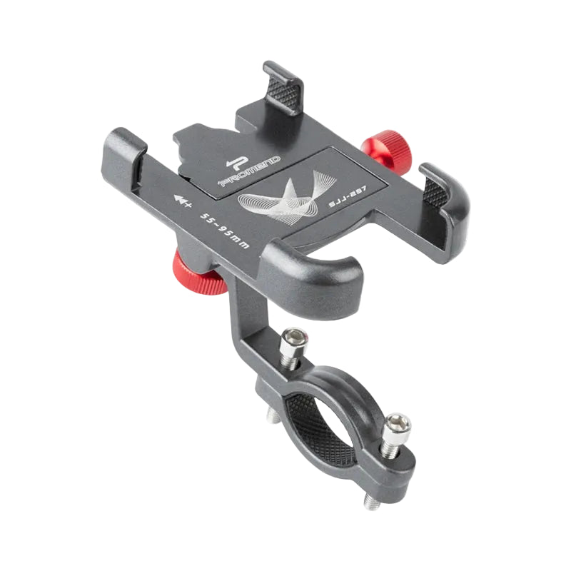 Universal aluminum bike phone holder for daily commuting