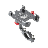 Universal aluminum bike phone holder for daily commuting