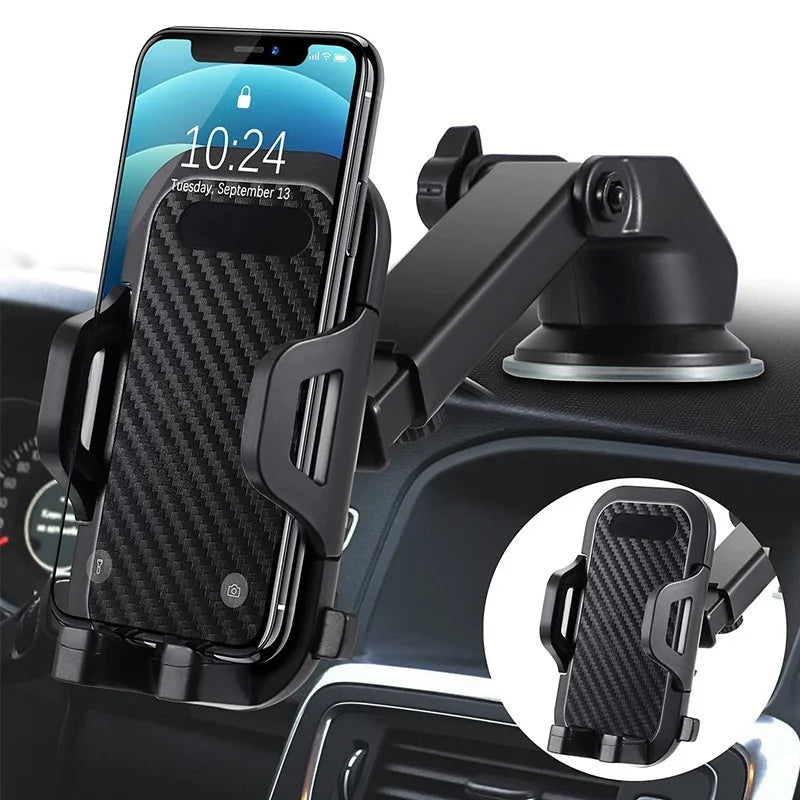 Universal Orbihold dashboard phone holder with secure grip