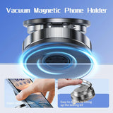Strong vacuum suction phone mount on a windshield