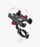 Anti-slip bicycle handlebar phone mount for outdoor riding