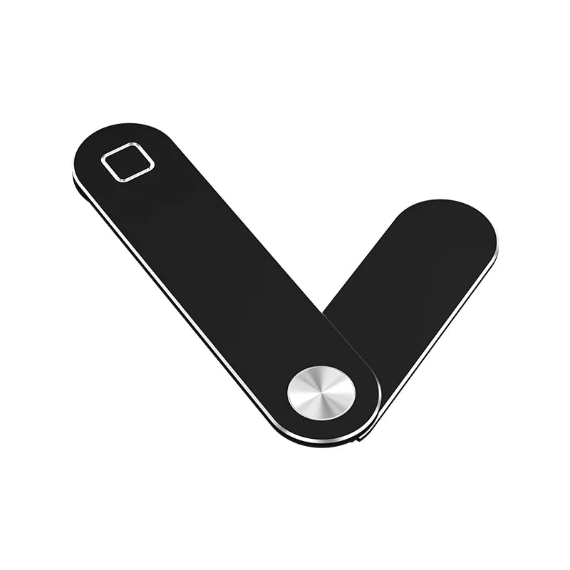 Portable laptop side phone holder for remote work
