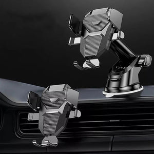 Orbihold universal 360° suction cup car phone mount on dashboard