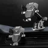 Orbihold universal 360° suction cup car phone mount on dashboard