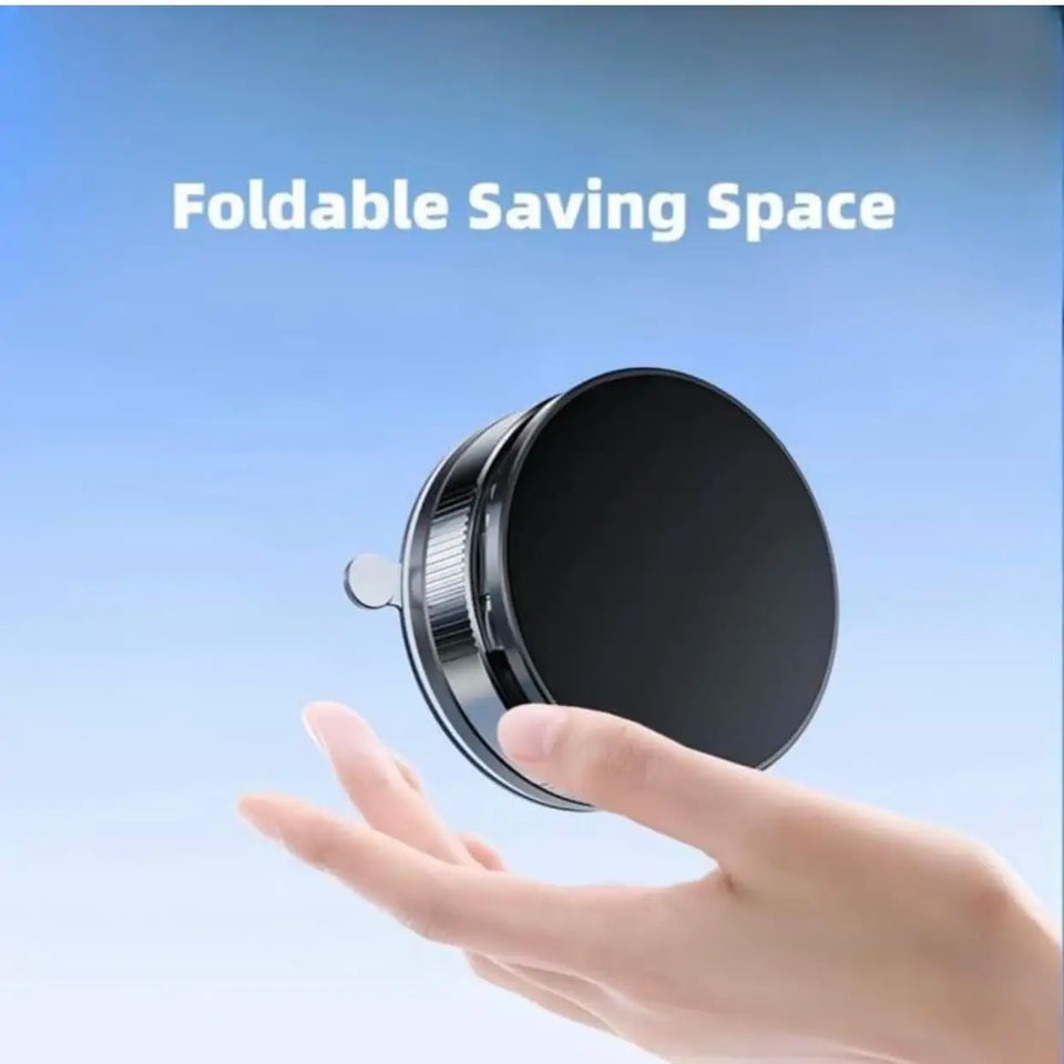 Portable suction cup phone holder for cars