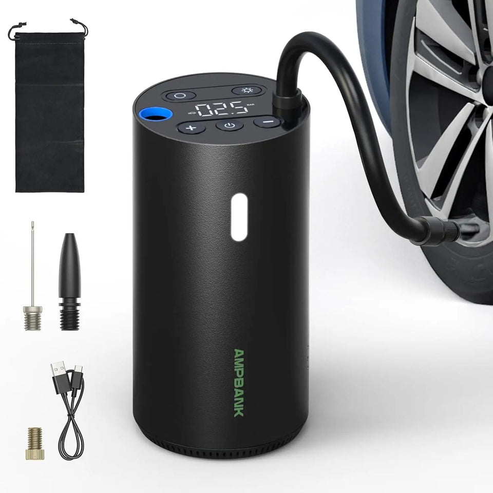smart digital tire inflator front view