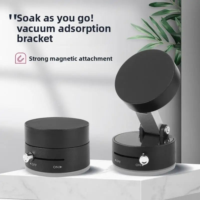 Waterproof vacuum suction phone holder